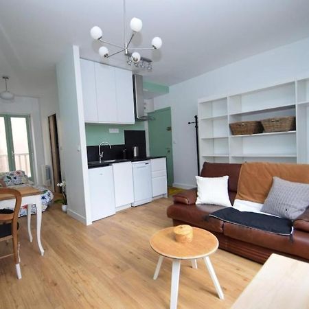 Appartement Entre Plage De L'Ecluse Et Place Du Marche Dinard Kültér fotó